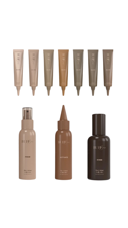 Buff Browz The Colour collective kit complet teintures Gel DYE